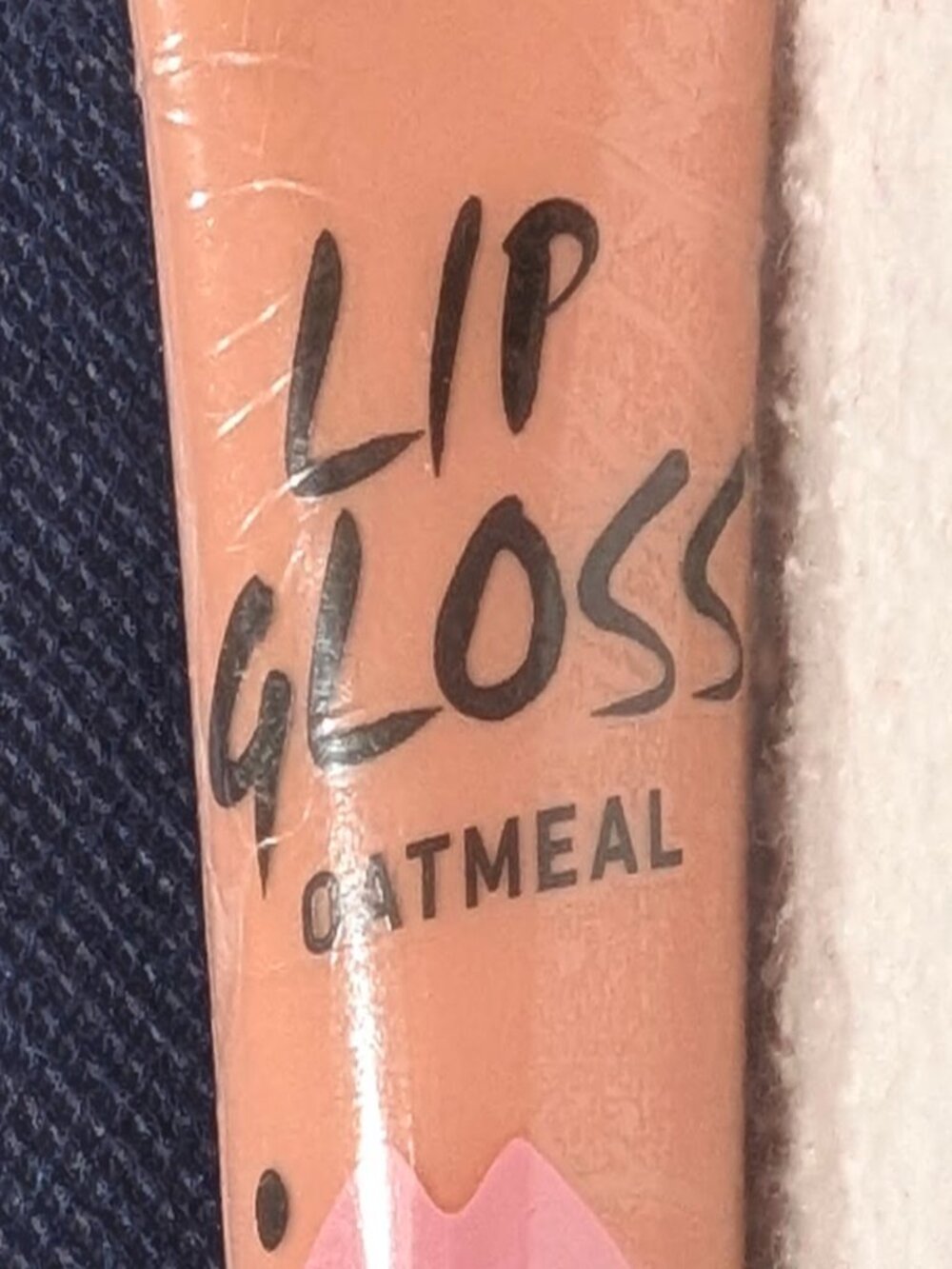 BNIP Sealed Oatmeal Nude Lip Gloss Clean Girl Soft Glam Y2K Beauty